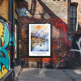 Queenstown Tranquility Poster PosterGoat