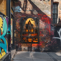 Haunted Halloween Night Poster