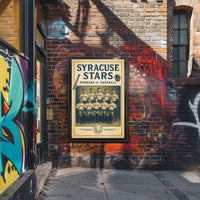 Syracuse Stars Pioneers of Baseball Poster PosterGoat