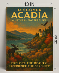 Discover Acadia Natural Masterpiece Poster PosterGoat