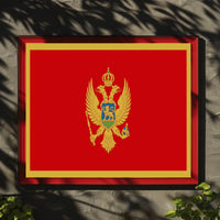 Montenegro Flag Poster
