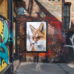 Winter Fox Poster
