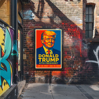 Donald Trump 47th President Poster