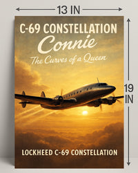 C-69 Constellation Connie Poster PosterGoat