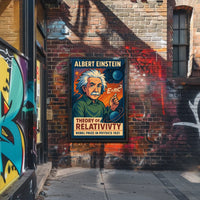 Albert Einstein Theory Of Relativity Poster