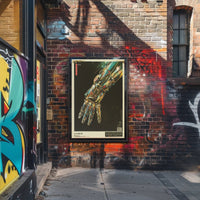 Futuristic Robotic Hand Art Print Poster for Home Decor PosterGoat
