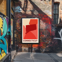 Connecticut A Vibrant Representation Poster