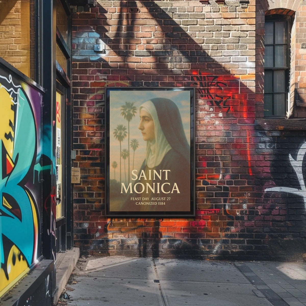 Saint Monica Poster