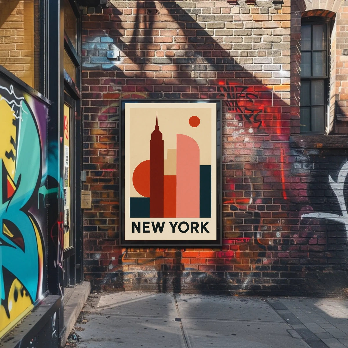 New York Skyline Art Poster