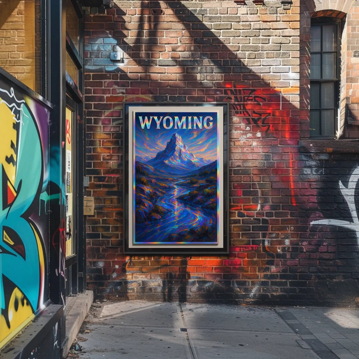 Wyoming Landscape Poster