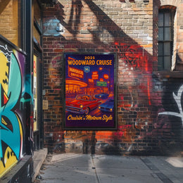 2025 Woodward Cruise Poster