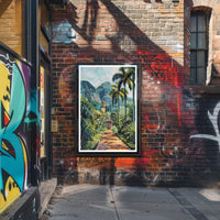 Rio de Janeiro Tropical Travel Poster PosterGoat