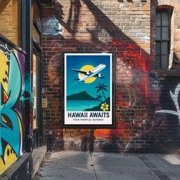 Hawaii Awaits Your Tropical Getaway Poster PosterGoat