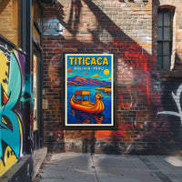Titicaca Bolivia-Peru Adventure Poster