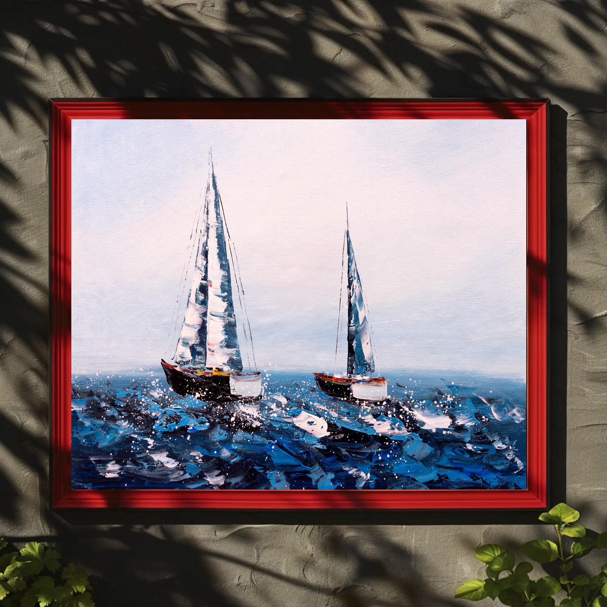 Sailing Serenity Poster