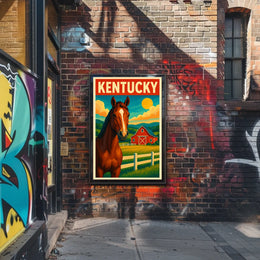 Kentucky Countryside Poster
