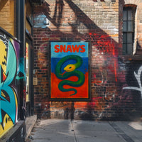 Snaws Serpentine Art Poster