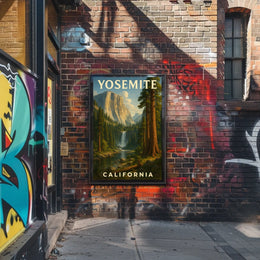 Yosemite National Park California Poster