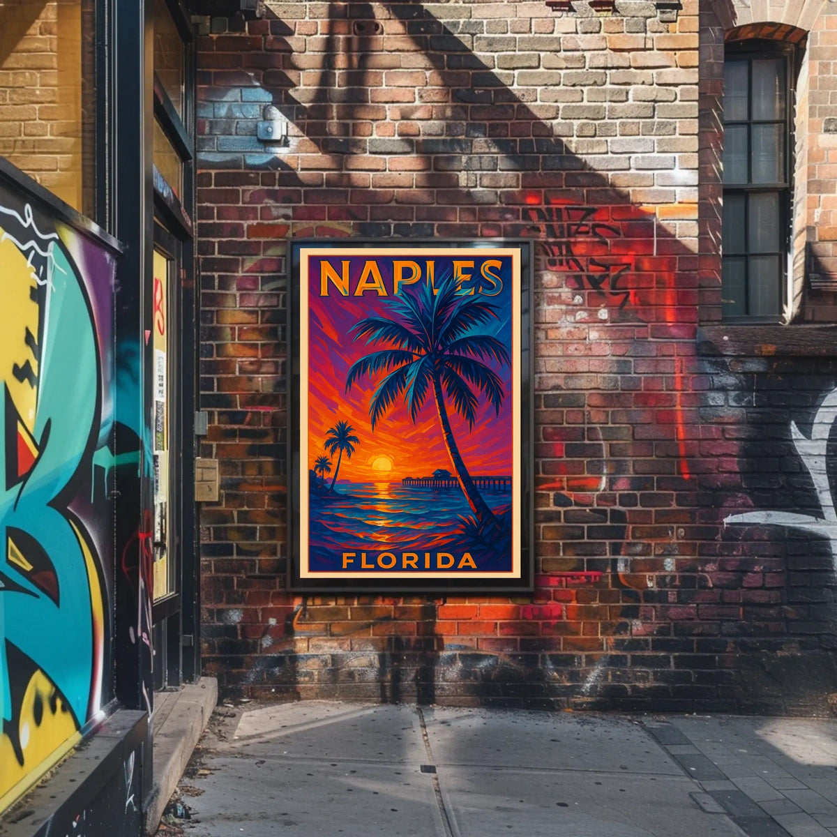 Naples, Florida Sunset Poster
