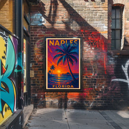 Naples, Florida Sunset Poster