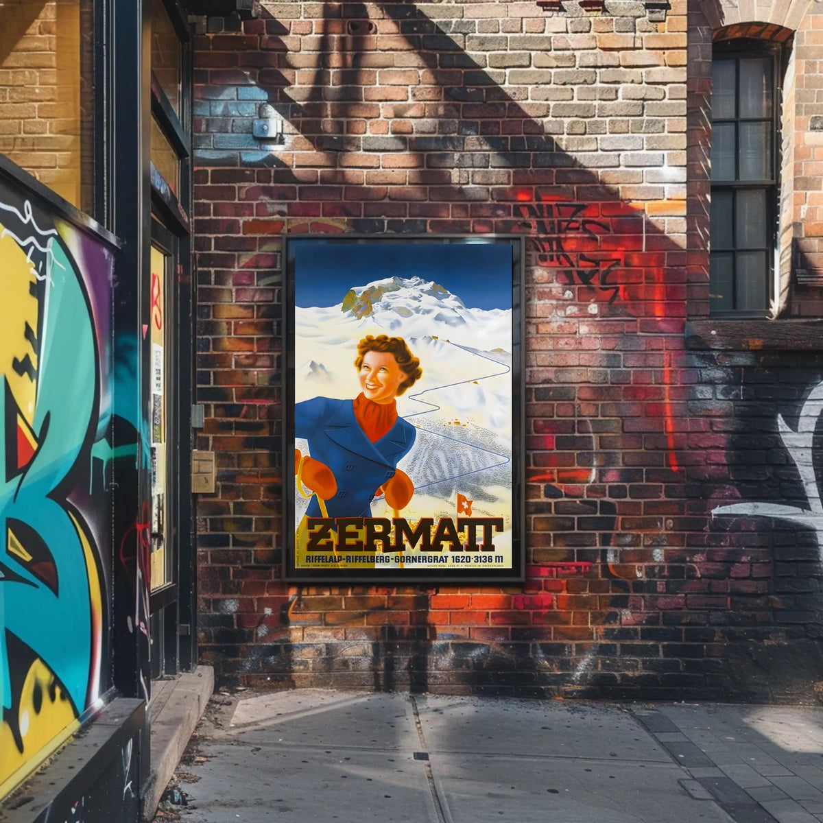 Zermatt Winter Adventure Poster