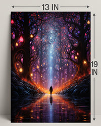 Enchanted Forest Journey Poster