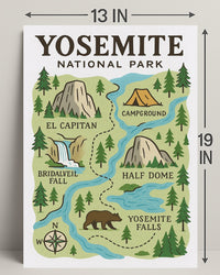 Explore Yosemite National Park Poster PosterGoat