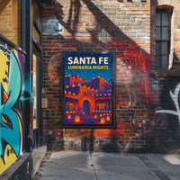Santa Fe Luminaria Nights Poster