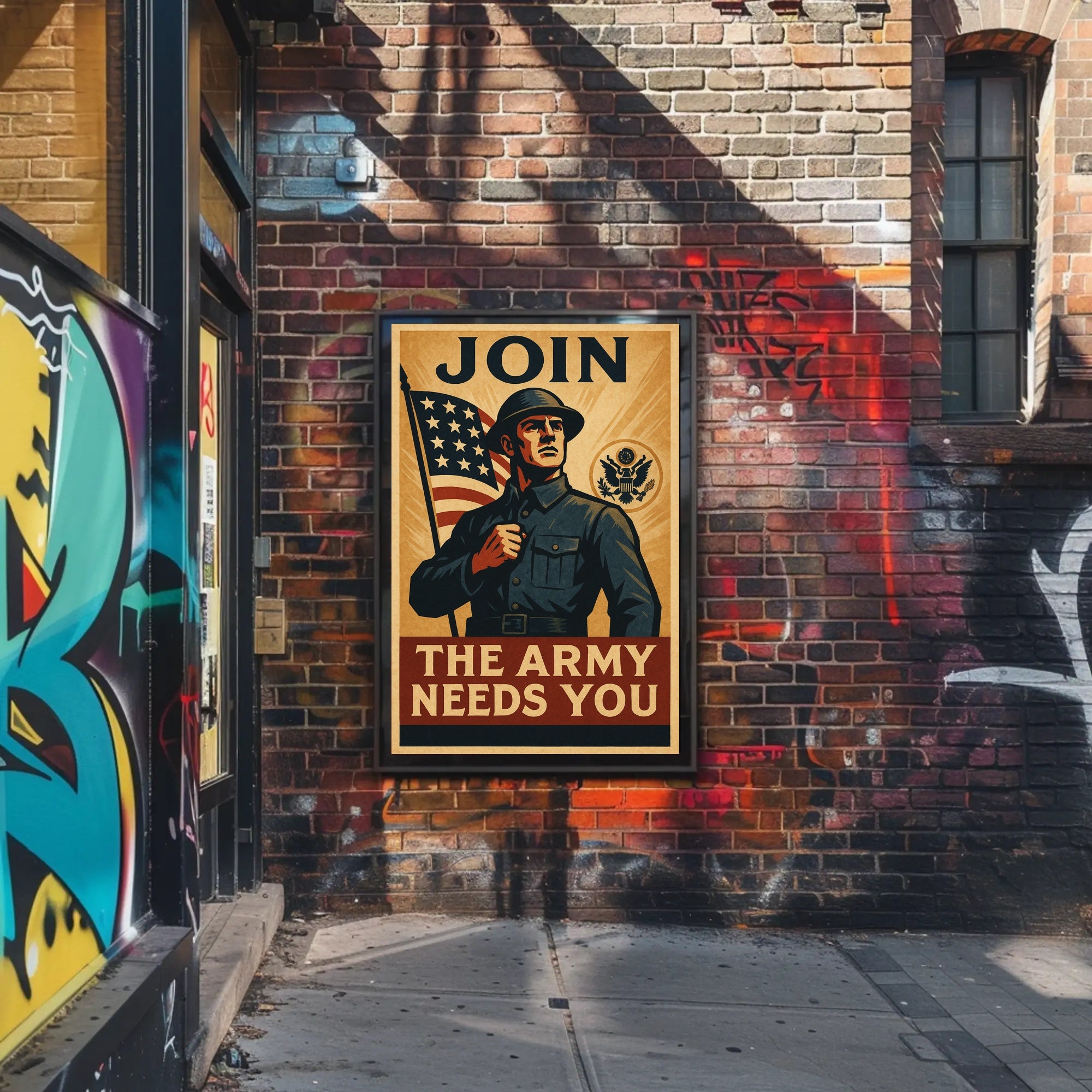 Join the Army Poster PosterGoat