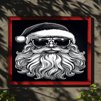 Cool Santa Vibes Poster
