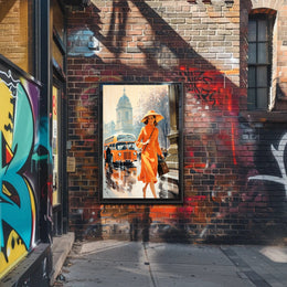 Autumn In The City Poster PosterGoat