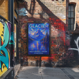 Glacier National Park Montana Poster