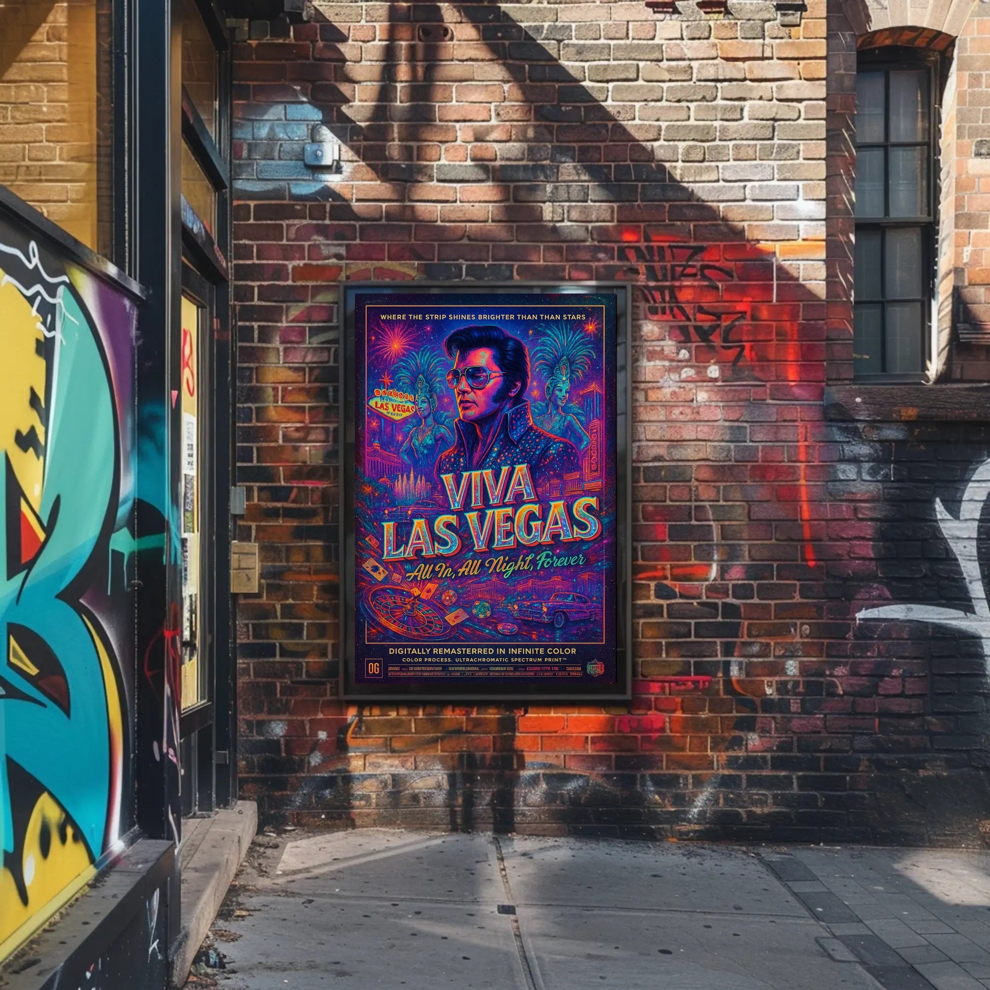 Viva Las Vegas Poster PosterGoat