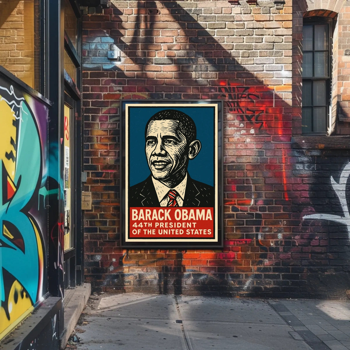 Barack Obama 44th President Poster
