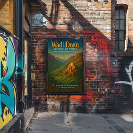 Wadi Doan Essence Of Yemen Poster