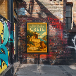 Discover The Eternal Beauty Of Crete Poster