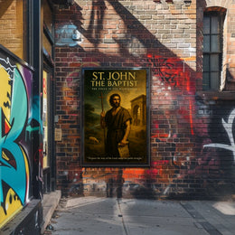 St. John the Baptist The Voice in the Wilderness Poster