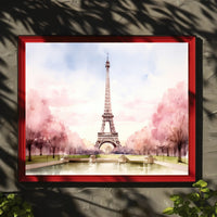 Eiffel Tower in Spring Poster