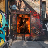 The Fiery Cowgirl Poster
