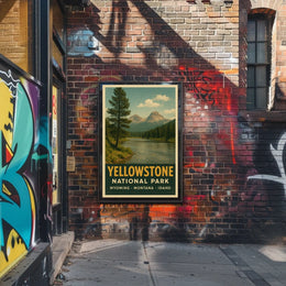 Yellowstone National Park Poster