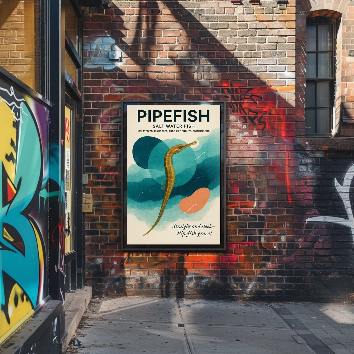 Pipefish Salt Water Elegance Poster
