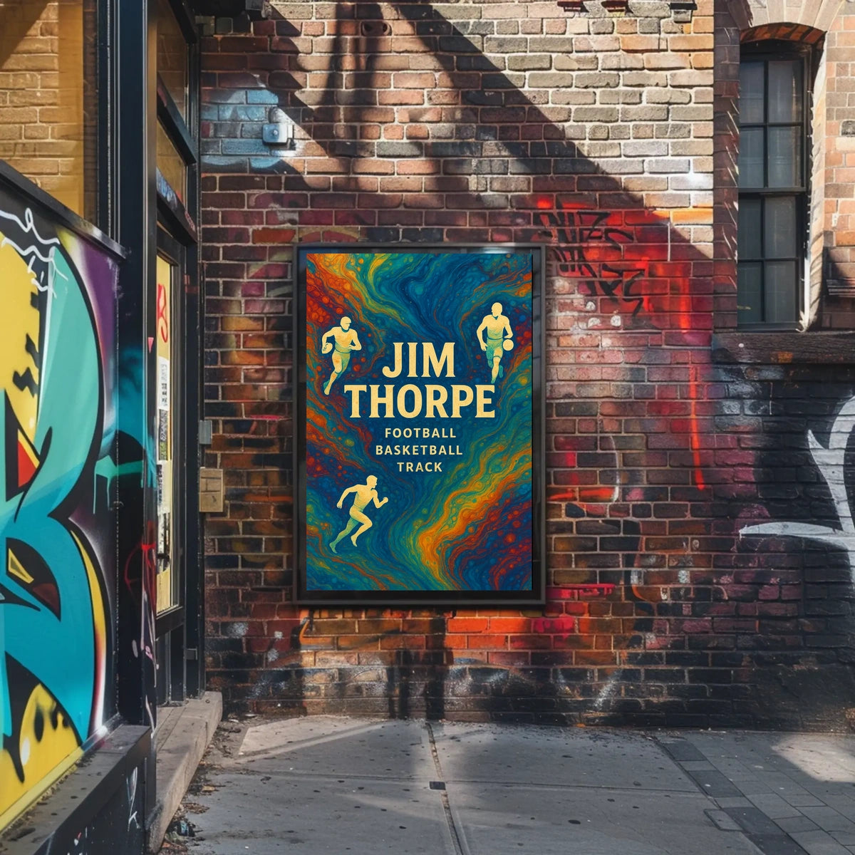 Jim Thorpe Multisport Legend Poster