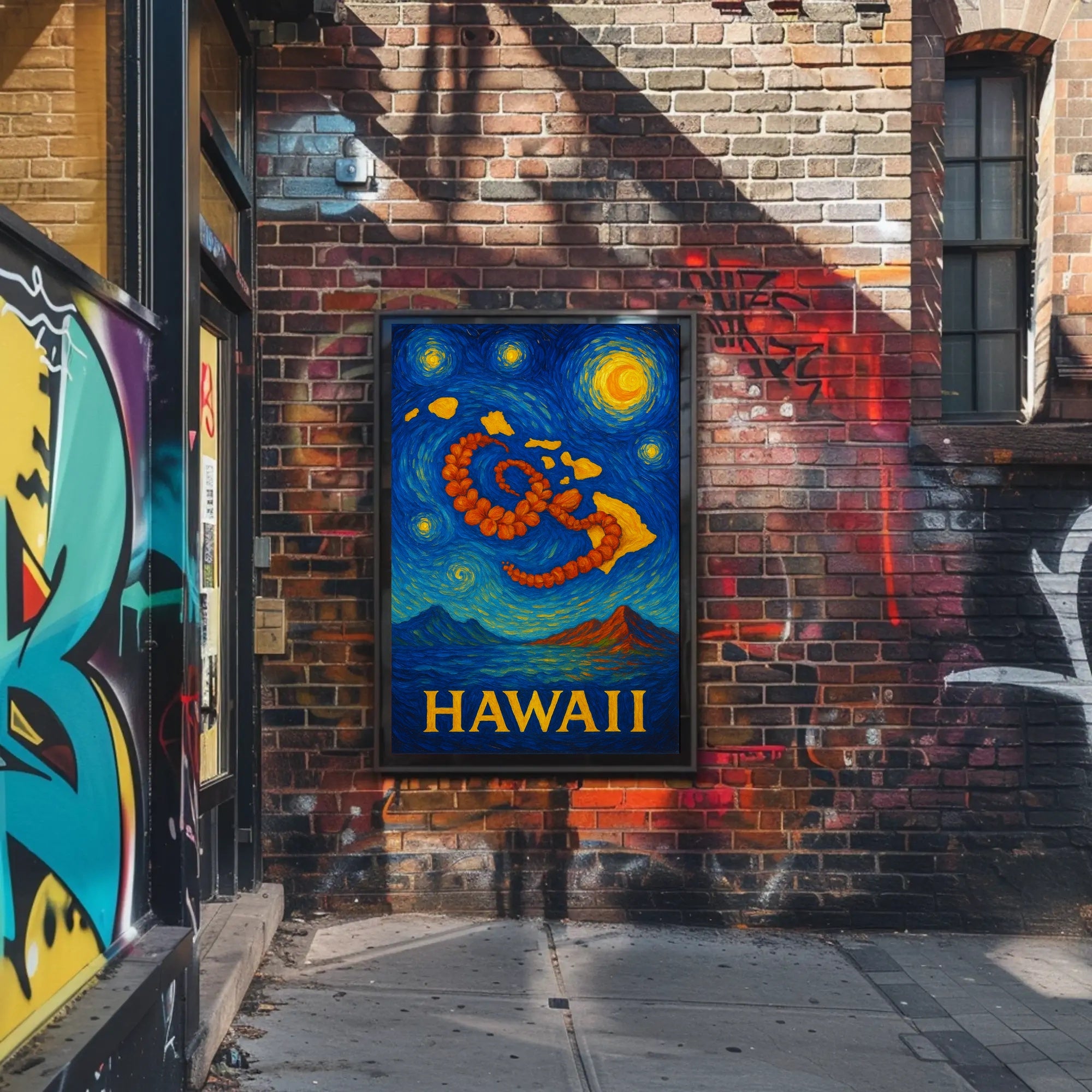 Hawaii A Starry Tribute Poster PosterGoat