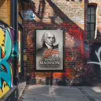 James Madison 4th President of the United States Reflections Poster