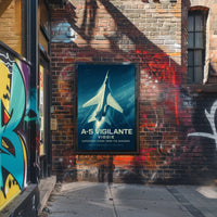Supersonic Aircraft A-5 Vigilante Art Military Recruitment Poster