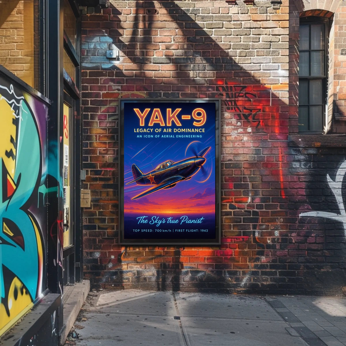 YAK-9 Legacy of Air Dominance Poster