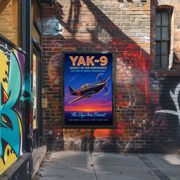 YAK-9 Legacy of Air Dominance Poster