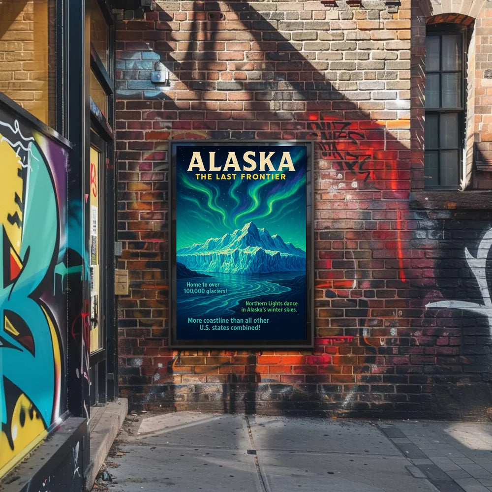 Alaska's Natural Wonders Poster For Nature Lovers Gallery