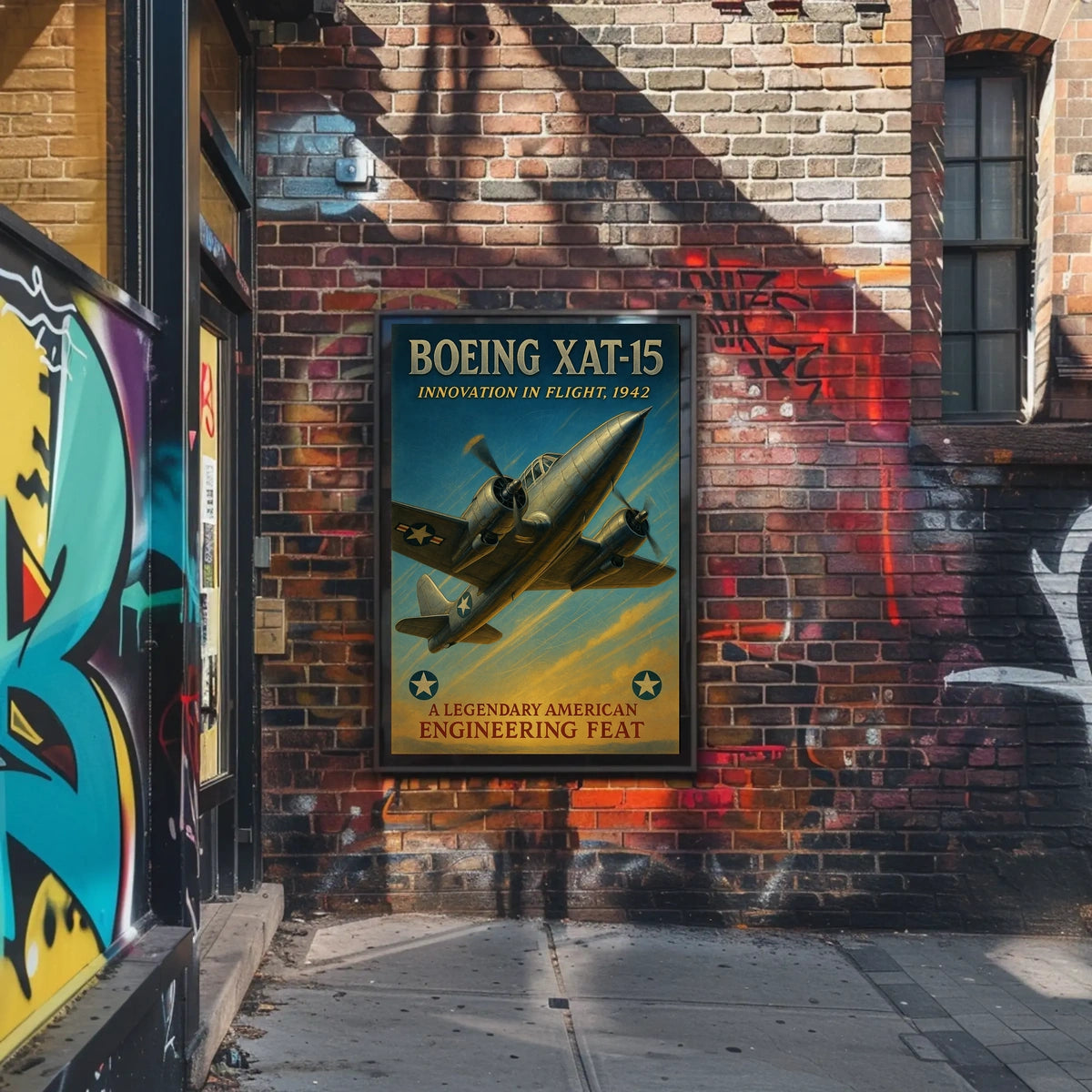 Boeing XAT-15 Innovation in Flight Poster