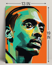 Vibrant Portrait Poster PosterGoat